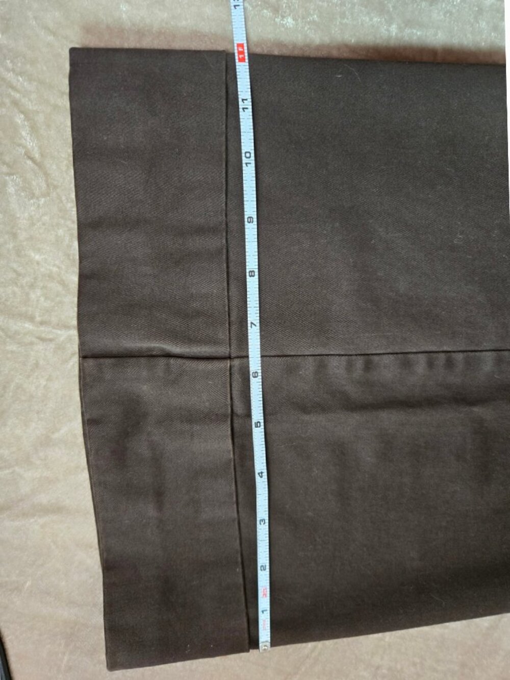 Ann Taylor LOFT Marissa Wide‑Leg Pants – Dark Brown Mid‑Rise Trouser sz 6 - Picture 7 of 10